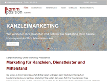 Tablet Screenshot of kommposition.de